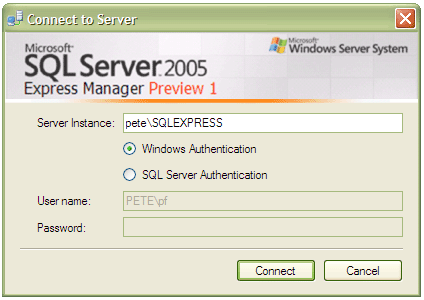 SQL Express 2005